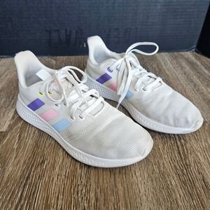 Adidas Puremotion Pride Cloud White Athletic Sneakers Shoes GY6797 Women's Sz 8